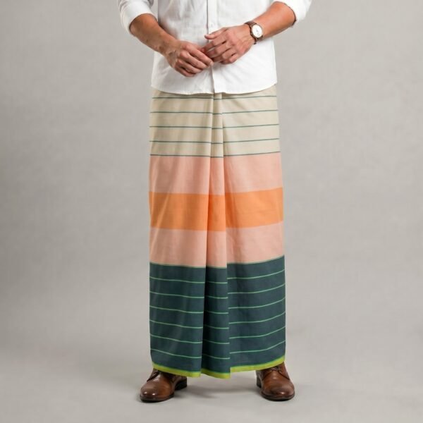 Premium lungi 100% cotton fabric (LT06)