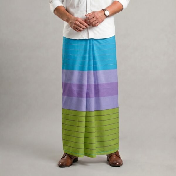 Premium lungi 100% cotton fabric (LT01)