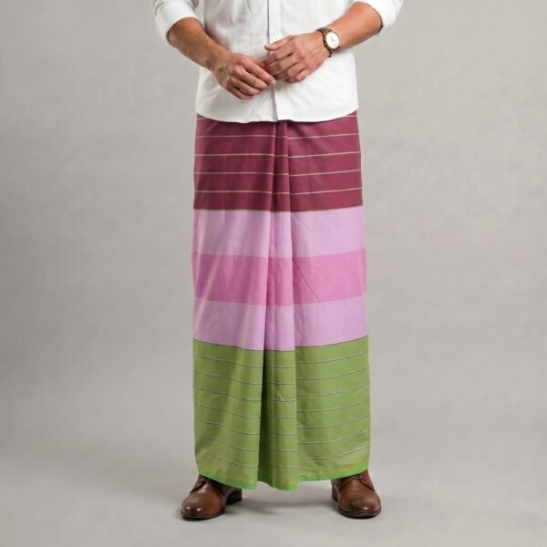 Premium lungi 100% cotton fabric (LT03)