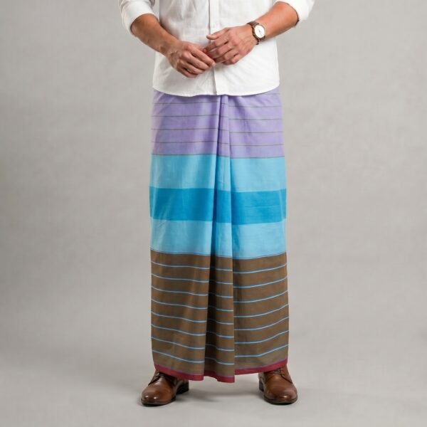 Premium lungi 100% cotton fabric (LT02)