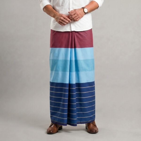 Premium lungi 100% cotton fabric (LT05)